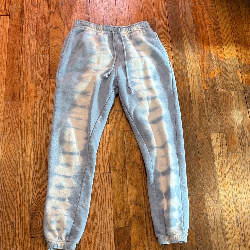 PacSun Light Blue Fleece Joggers size small